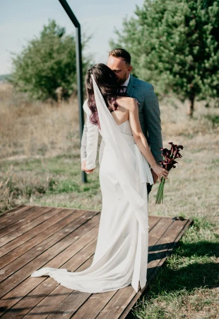Geschichte von Anna und Denis Fotog
