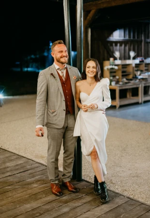 Geschichte von Anna und Denis Fotog