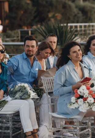 Matrimonio in riva del mare. La natura come principale fonte di ispirazione Fotograf