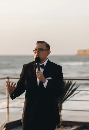 Matrimonio in riva del mare. La natura come principale fonte di ispirazione Fotograf