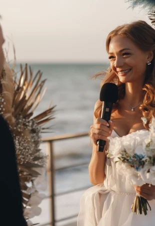 Matrimonio in riva del mare. La natura come principale fonte di ispirazione Fotograf