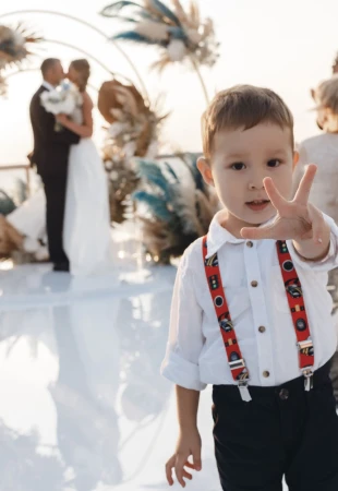 Matrimonio in riva del mare. La natura come principale fonte di ispirazione Fotograf