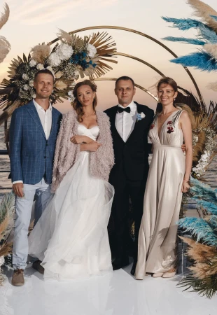 Matrimonio in riva del mare. La natura come principale fonte di ispirazione Fotograf