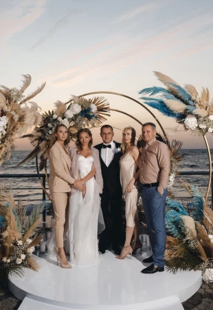 Matrimonio in riva del mare. La natura come principale fonte di ispirazione Fotograf