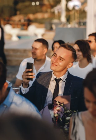 Matrimonio in riva del mare. La natura come principale fonte di ispirazione Fotograf