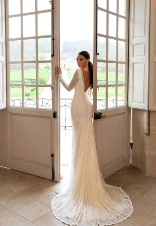 Wedding dresses with long sleeves Photog