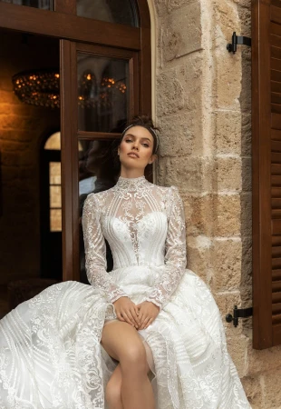 Wedding dresses with long sleeves Photog