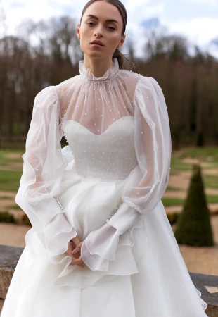 Wedding dresses with long sleeves Photog