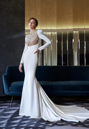 Wedding dresses with long sleeves Photog