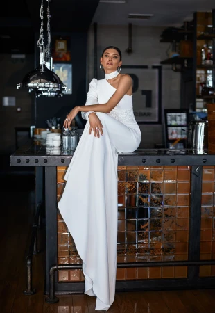Wedding dresses with long sleeves Photog