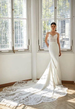 How to choose a wedding dress - tips from Pollardi photo