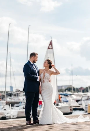 How to choose a wedding dress - tips from Pollardi photo