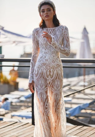 How to choose a wedding dress - tips from Pollardi photo