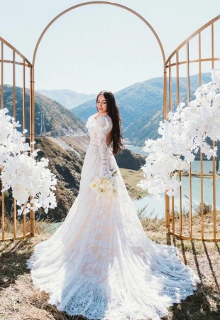 How to choose a wedding dress - tips from Pollardi photo