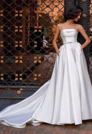 How to choose a wedding dress - tips from Pollardi photo