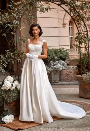 How to choose a wedding dress - tips from Pollardi photo