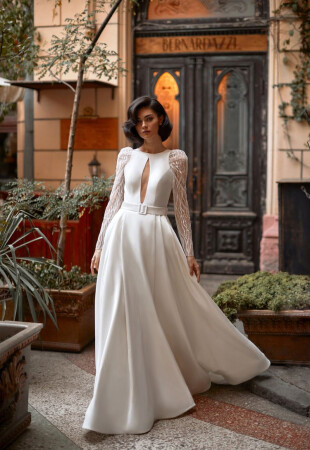 How to choose a wedding dress - tips from Pollardi photo