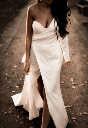 How to choose a wedding dress - tips from Pollardi photo