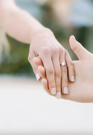 Wedding manicure for the modern bride photo