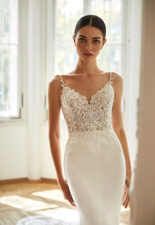 minimalist wedding dress