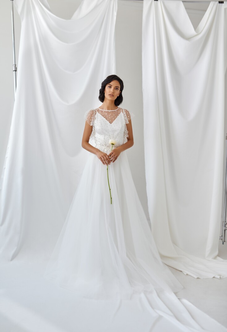 Picture Boudoir dress F-8017 EN 632 - 1