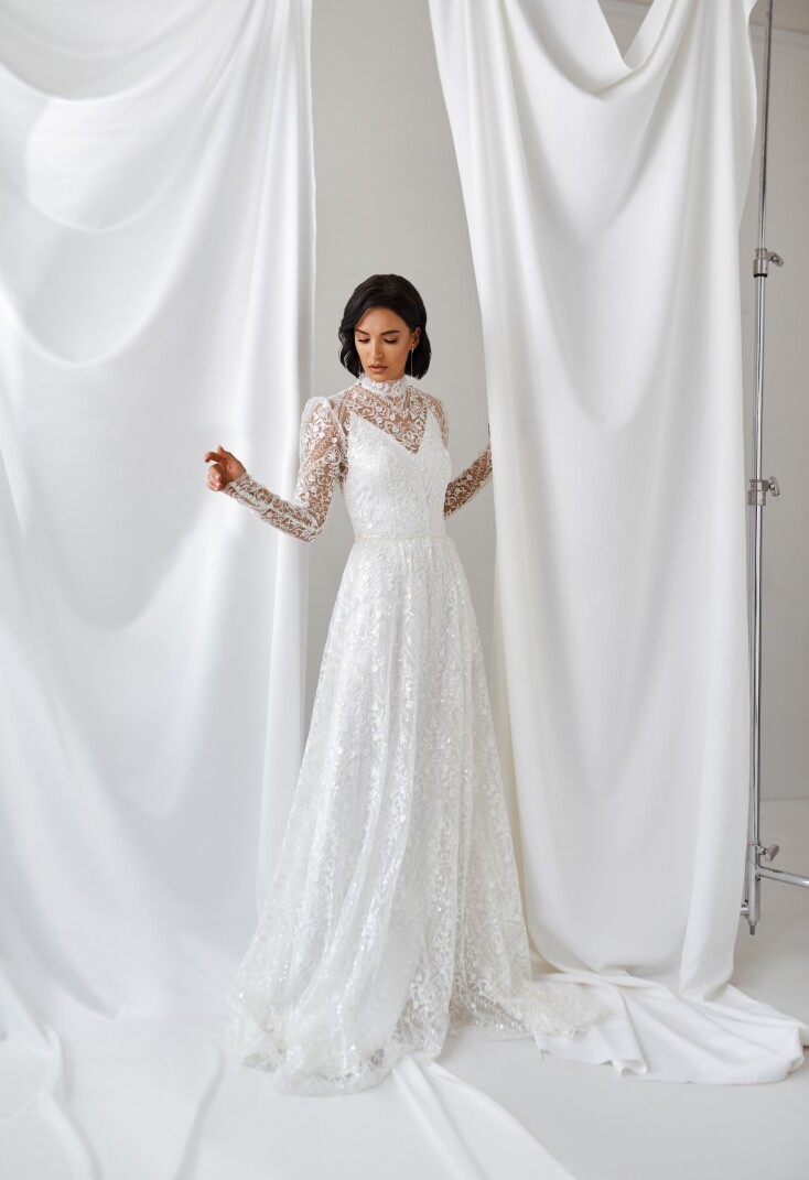 Image Boudoir dress F-8018 FR 633 - 1