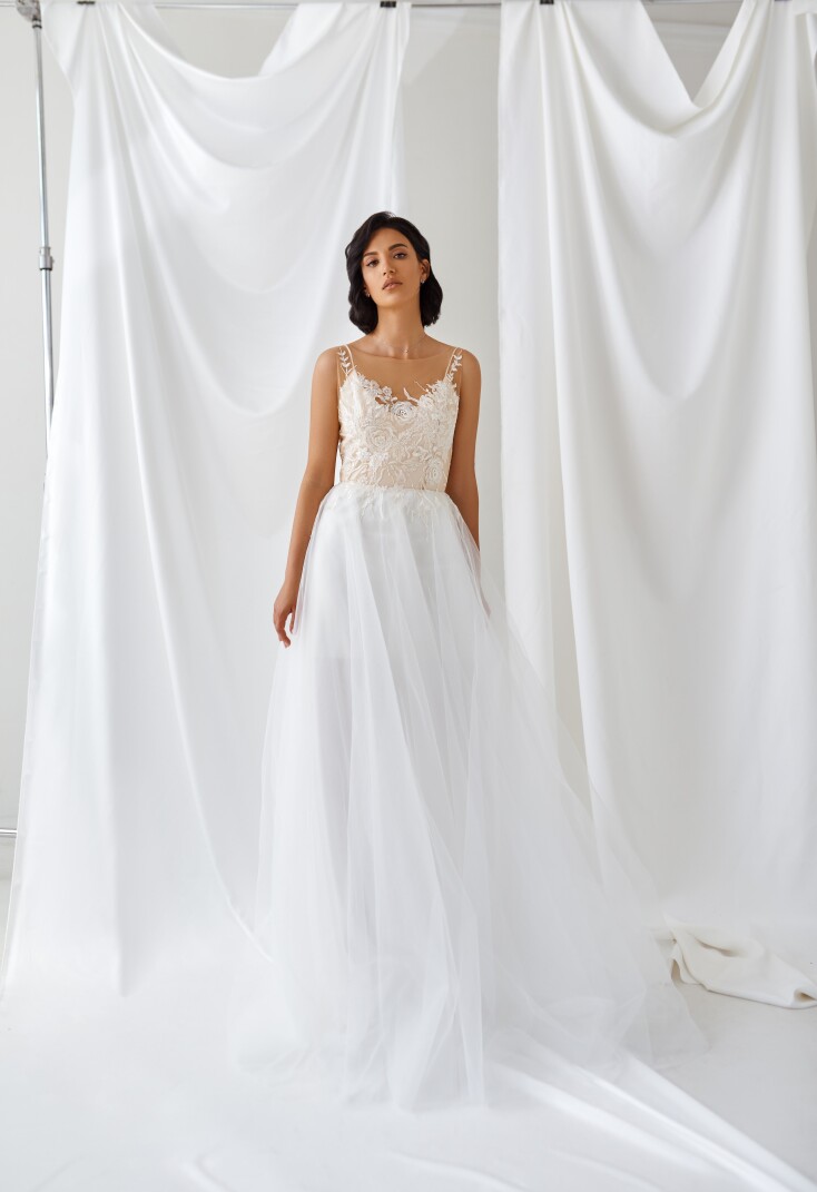 Picture Boudoir dress F-8019 EN 634 - 1