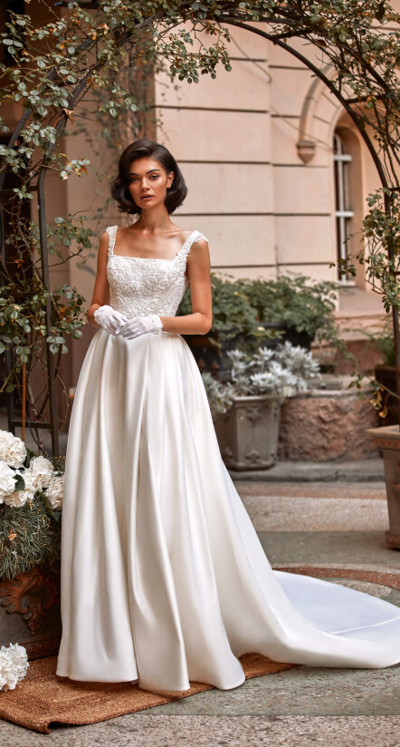 simple wedding dresses, ball gown wedding dress, a line wedding dress with lace
