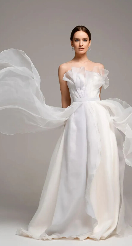 robe de mariée simple pour mariage civil, robes de mariée simple