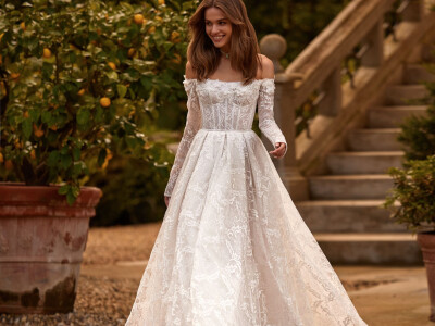 スーツ・フォーマル・ドレス GEOMETRIC FLOWER LACE DRESS SUSAN 3D FLORAL LACE MIX CORAL DRESS | CULT MIA | 21Six