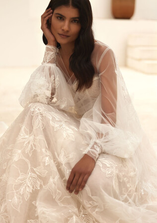 Picture bolero with embroidery EN 2017 - 1