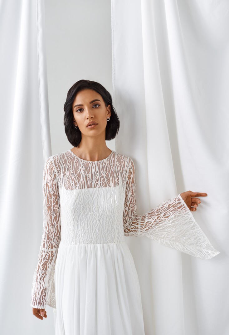 Picture Boudoir dress F-8015 EN 630 - 3