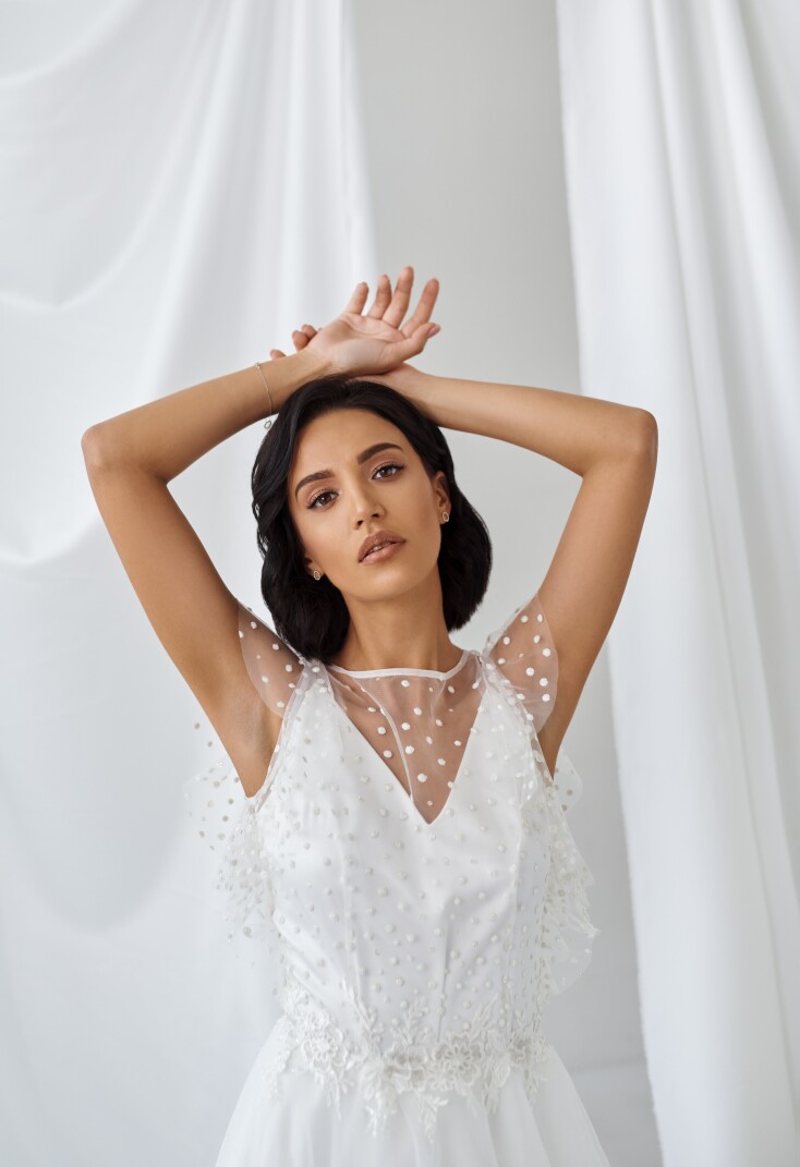 Picture Boudoir dress F-8017 EN 632 - 2