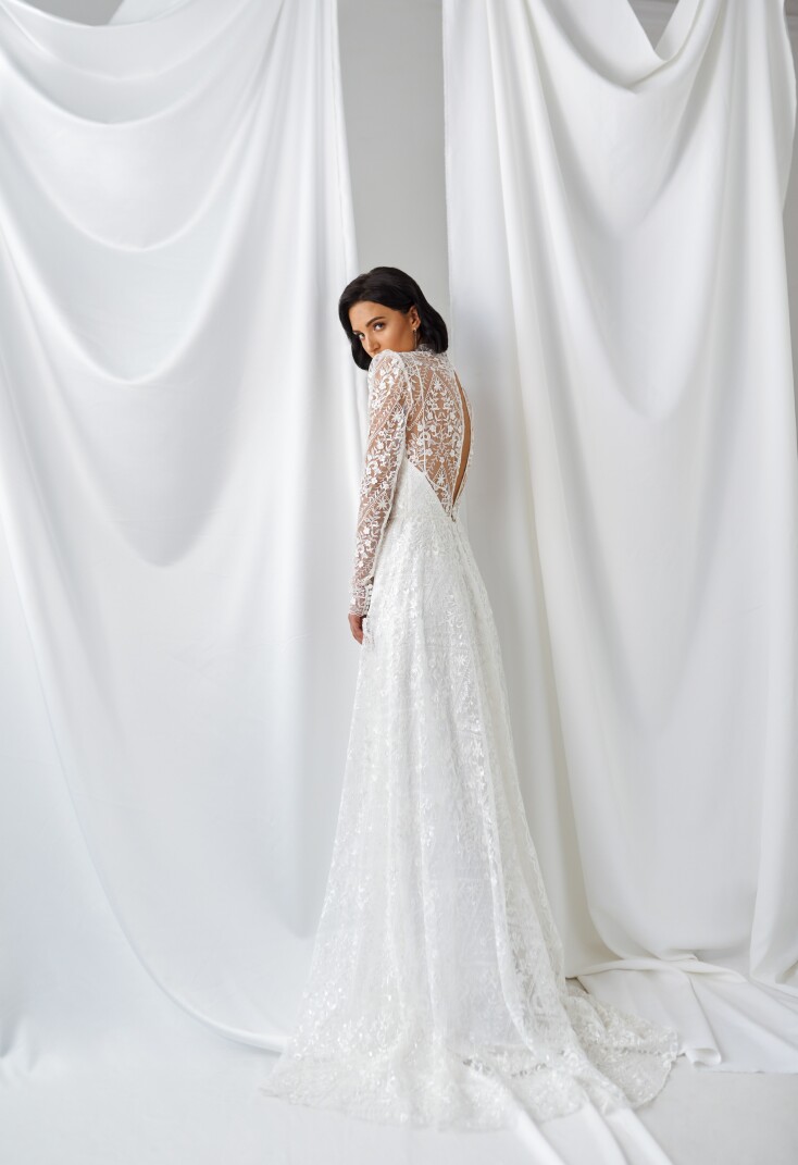 Image Boudoir dress F-8018 FR 633 - 2