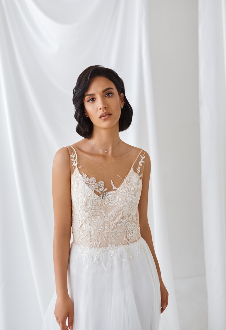 Picture Boudoir dress F-8019 EN 634 - 2