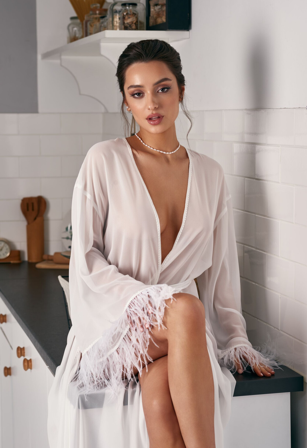 Picture Boudoir dress F-8042 EN 1684 - 4