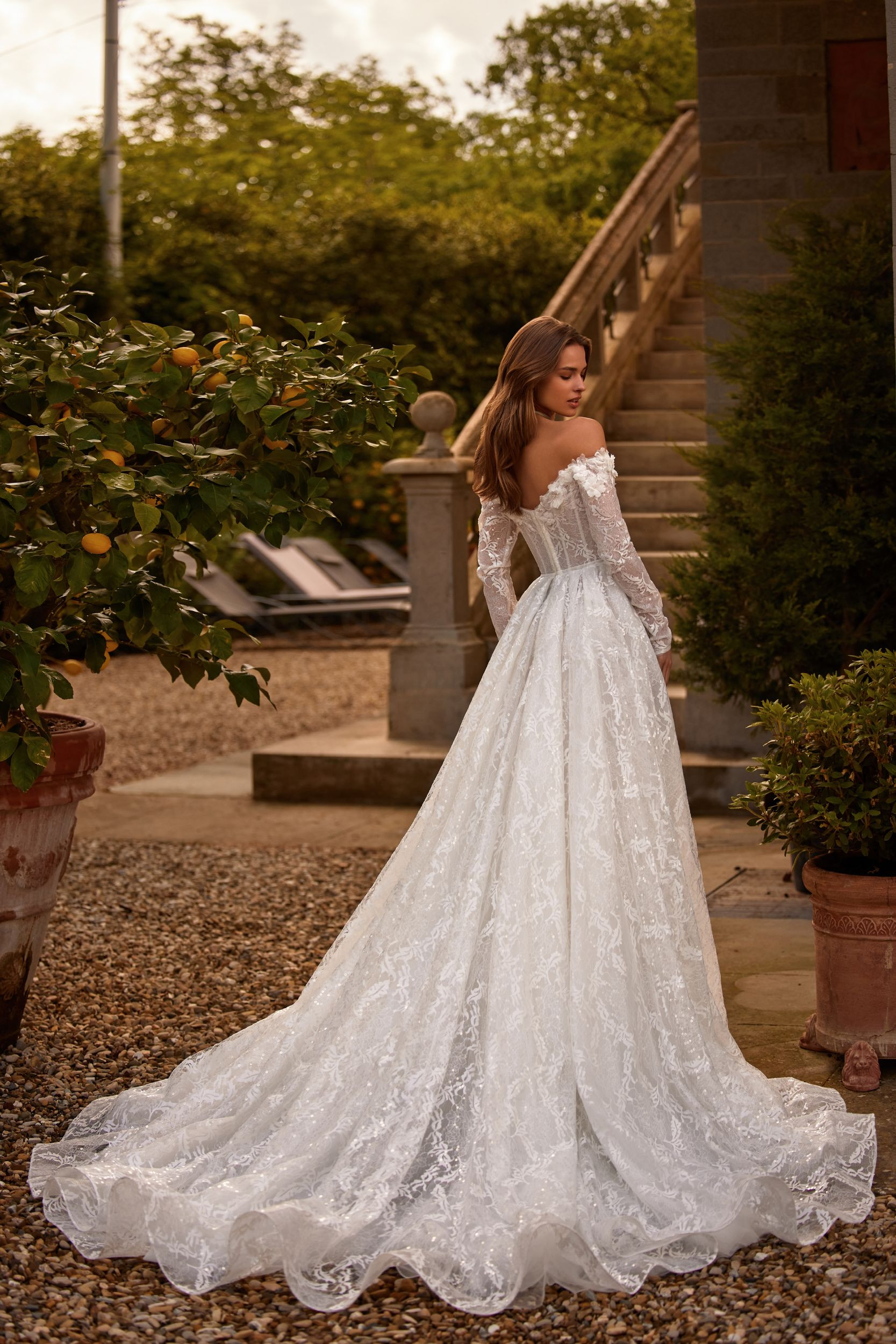 新品・未使用タグ付き　Full Of Love Long Dress For Love & Lemons Leonie Gown by For Love & Lemons - Pickle