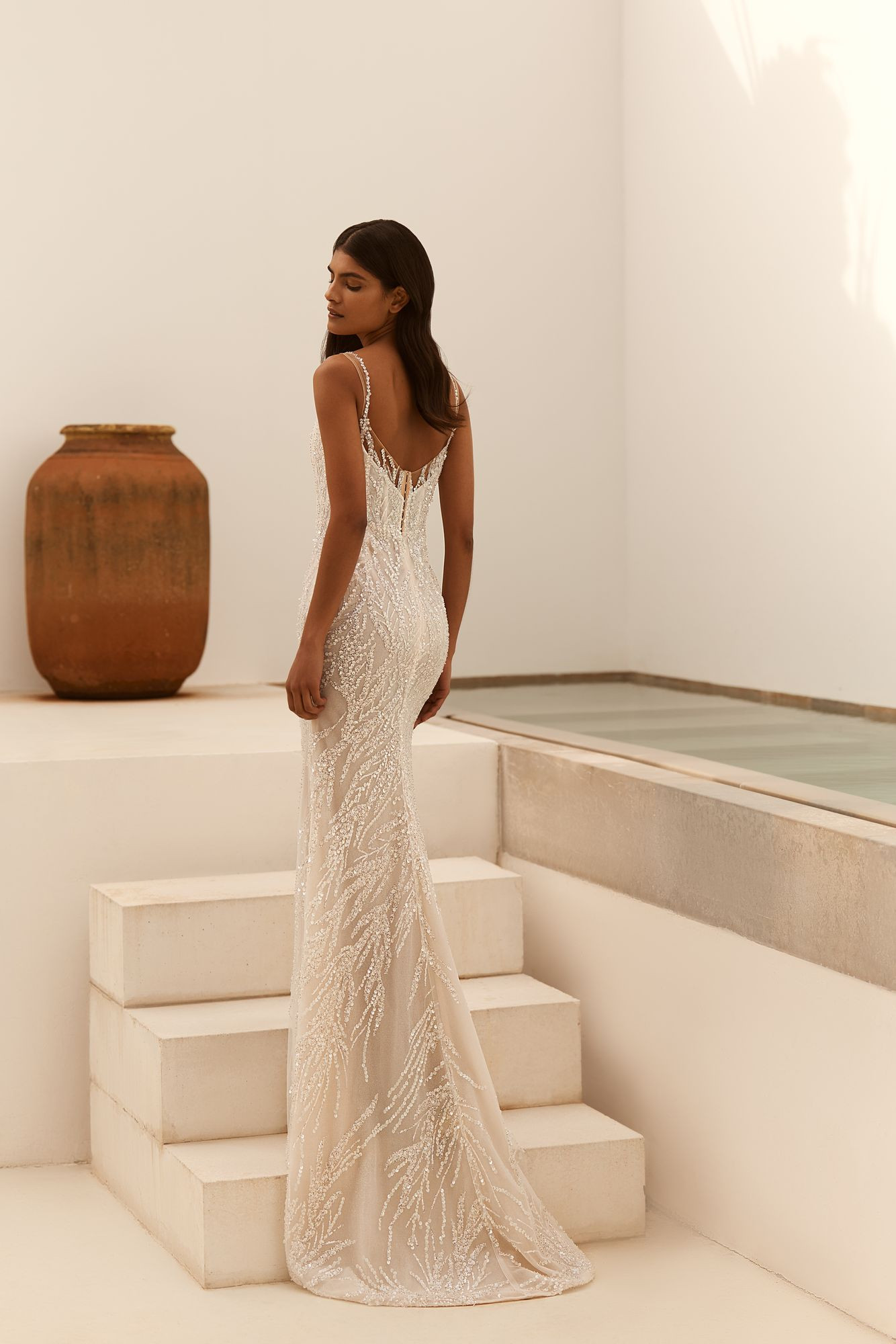【YILON MADE】 Romantic bustier dress GRAY Special Long Grey Tulle Prom Dress Corset With Beaded Neck